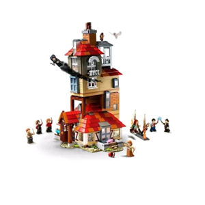 اسباب بازی لگو هری پاتر حمله به بارو 1047 قطعه Magic Castle Attack on the Burrow Weasley House_اسباب بازی لگو